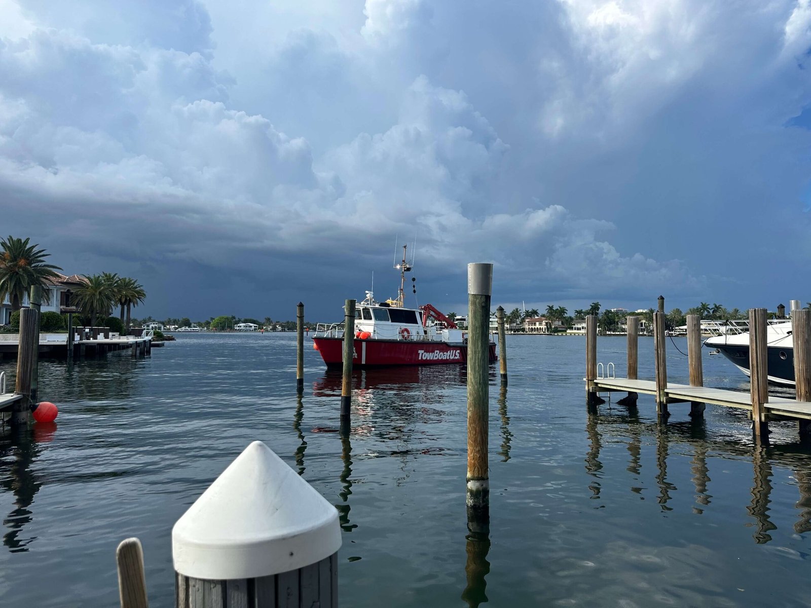Marine diesel repair on a sportfish engine in Fort Lauderdale